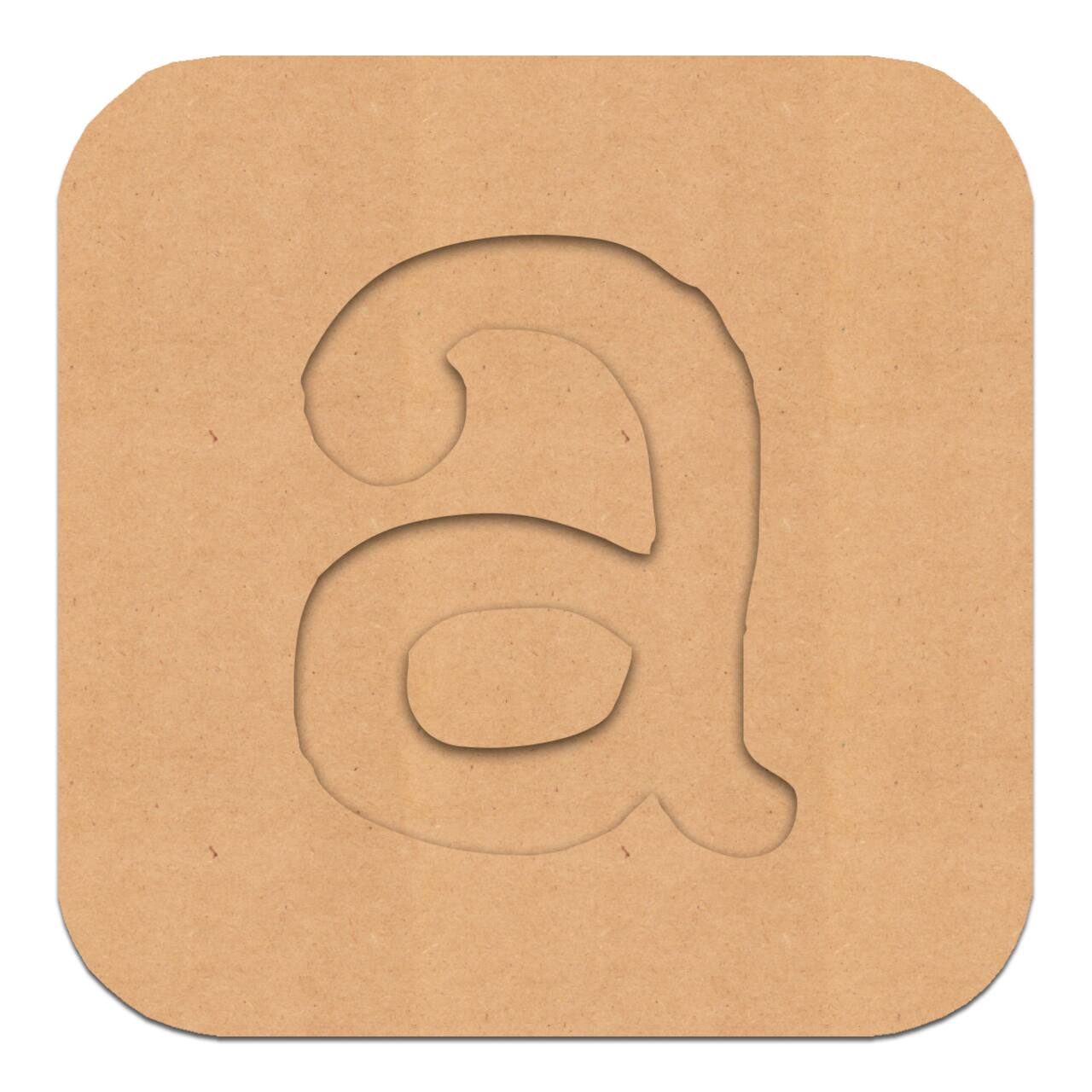 4&#x22; Routed Wood Letter Block by ArtMinds&#xAE;